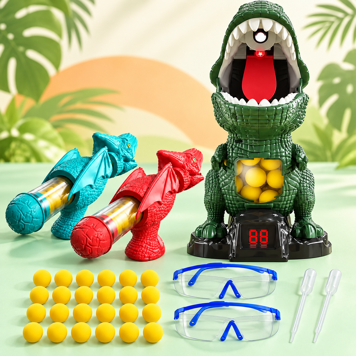 T-Rex Attack™ – Juego de Tiro al Blanco