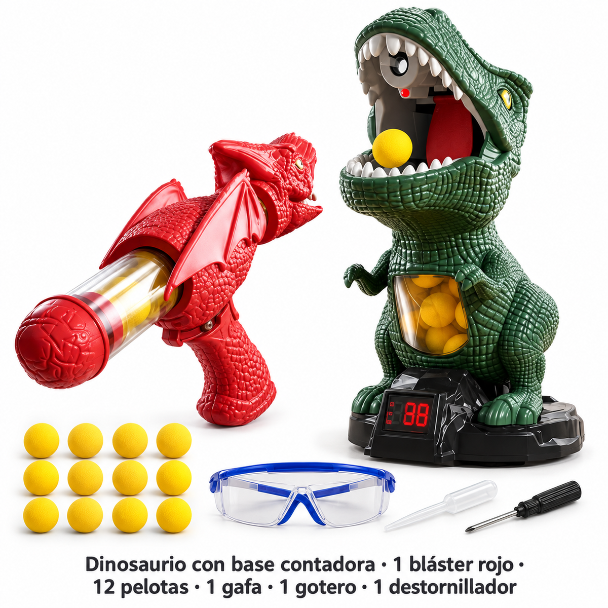 T-Rex Attack™ – Juego de Tiro al Blanco